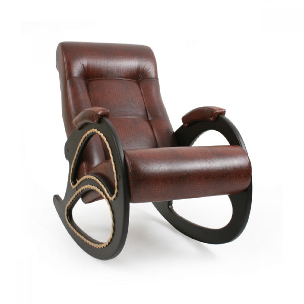 Кресло-качалка, Модель 4 - Экокожа