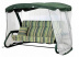 Тент - крыша + москитная сетка для качелей «Монако» (зеленая, бордовая или коричневая)