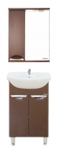 Комплект мебели для ванной - Милан 55 с раковиной