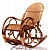 Плетеное кресло-качалка Ведуга